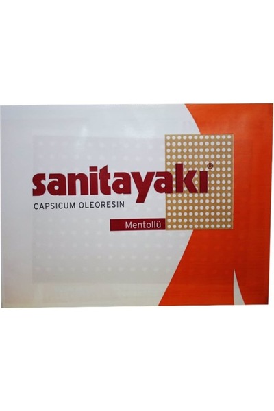Beta SANİTA CAPSİKUMLU ,MENTOLLU YAKI ISI BANDI 1 ADET