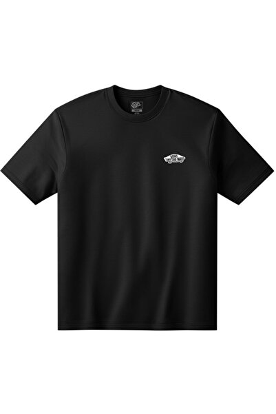 Vans Double Standard Ss Tee Men's Black-White Tshirt Vn000Sydy281