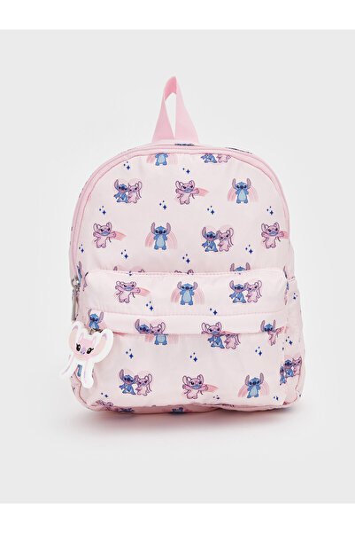 LC Waikiki حقيبة ظهر للبنات مزينة بطبعة غرز