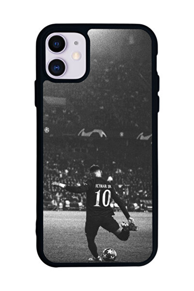 BGAKSESUAR iPhone 11 Uyumlu Neymar Tasarımlı Glossy Premium Kılıf