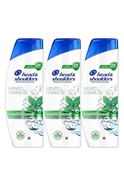 Head & Shoulders Regular Set of 3 pieces - Head & Shoulders Menthol Fresh Ant...