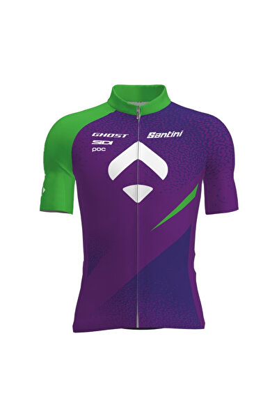 Santini Tricou ciclism barbati Tono SportGuru Limited Edition-Mov/Verde-XL
