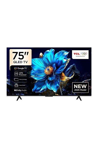 TCL تلفزيون QLED ذكي بدقة 4K UHD مقاس 75 بوصة | جوجل تي في، 60 هرتز، HDR10+، ...