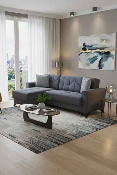 nikshop MONS YATAKLI KÖŞE KOLTUK TAKIMI K.GRİ