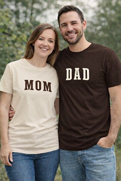 ŞapkaMania Unisex Mom Dad Family T-Shirt Set