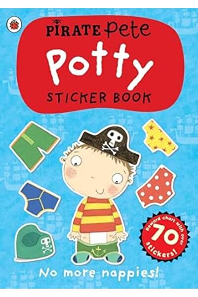 ladybird Pirate Pete's Potty sticker activity book