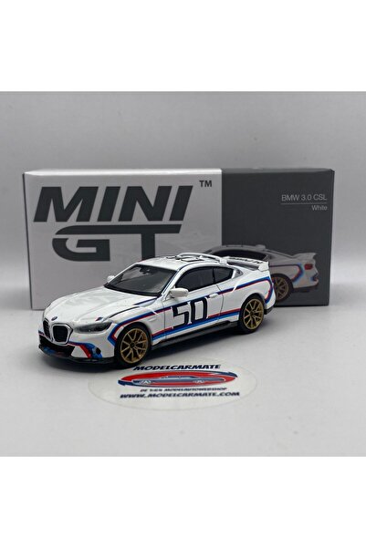 HOT WHEELS Mini GT 1/64 BMW 3.0 CSL White MGT00863
