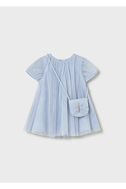 MAYORAL Φόρεμα από τούλι για κοριτσάκι με τσάντα 1917