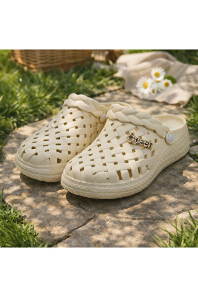 AYLASYA Calx Kadın Günlük Plaj Deniz Havuz Bahçe Kullanımlı Sandalet Terlik