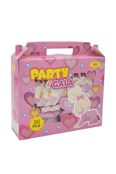 Mirific Party Set 36 accesorii pentru petrecerea copiilor, 6 piese, tematica ...