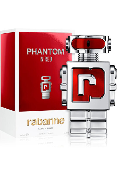 Paco Rabanne Rabanne, Phantom in Red - Elixir Perfume, Refillable, Men, 100 ml