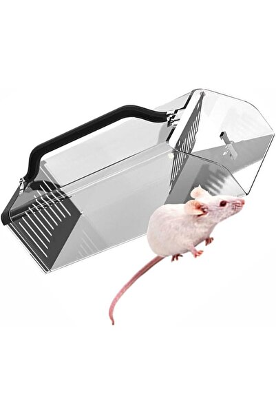 zola Μεταλλική παγίδα τρωκτικών, πλαστική, 30x12x9 cm, διαφανής