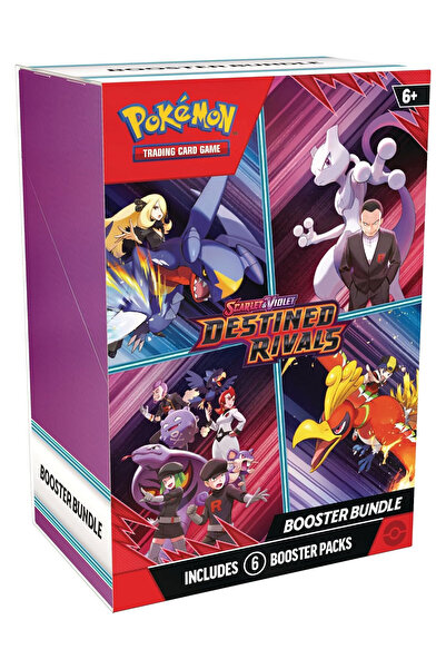 hediyecik بطاقات بوكيمون TCG سكارليت وفيوليت - دفعة بطاقات المنافسين المحظوظي...