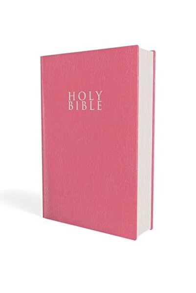 Zondervan NIV, Gift and Award Bible, Leather-Look, Pink, Red Letter, Comfort ...