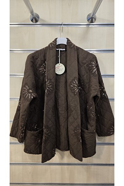 Park Moda Women's Jacket with Sequin Embroidery