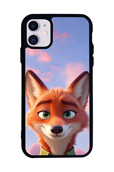 BGAKSESUAR iPhone 11 Uyumlu Zootropolis Tasarımlı Glossy Premium Kılıf