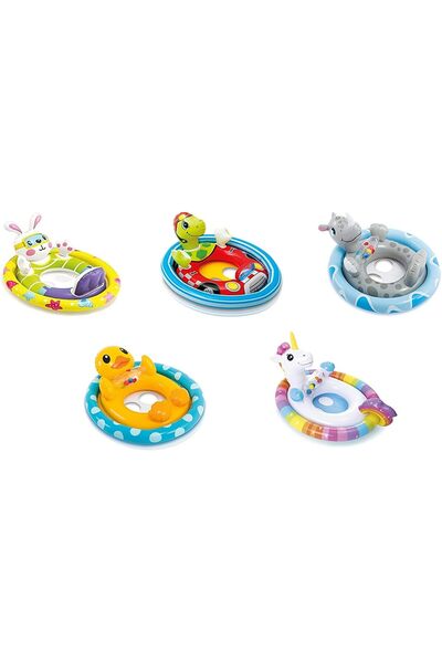 Intex Inflatable See Me Sit Pool Ride for Age 3-4 (Colors/Styles Vary)