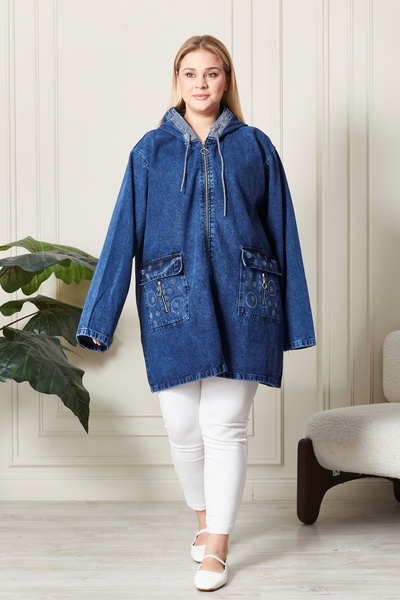 KEJAN TEKSTİL Battal Denim Coat