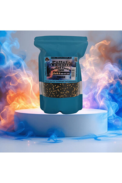 Aqua Пелети 2 мм AquaCarp LEGEND Method Feeder Honey 700 гр.