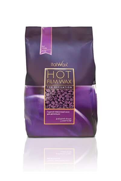 İTALWAX إيطال واكس شمع إزالة شعر فيلمي – حبيبات بدون ورق بخلاصة الخوخ – 1000جم