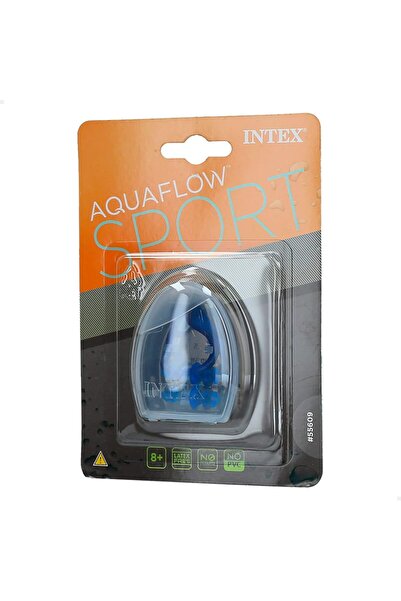 Intex Ear Plug And Nose Clip - Blue And White - 55609