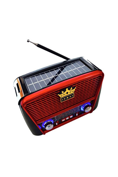 AT Performance Golon RX-BT455S Portable Radio with Bluetooth, USB/SD, Solar P...