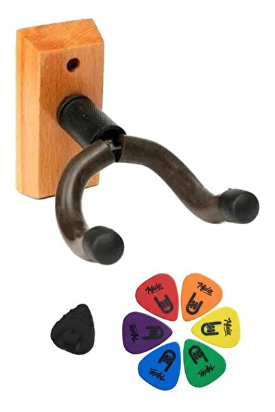 Lastvoice Gds-555S-Pak Wooden Guitar Wall Stand Hanger Accessory Set