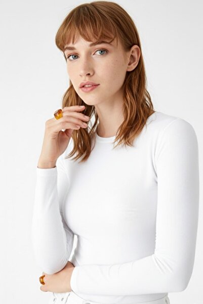 HAKKE Basic Transparan Uzun Kollu BLUZ