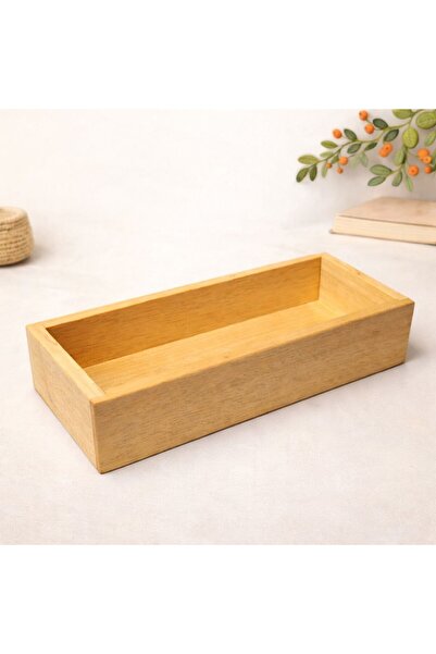 Özdemir Mobilya Wooden Decorative Multi-Purpose Organizer Box