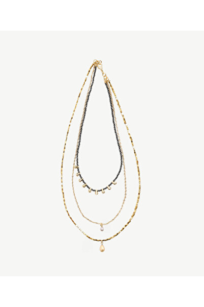 Yargıcı Three Row Hematite Pendant