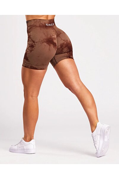 baim X Scrunch Seamless Tummy Control Tie-Dye Drawstring Short Leggings