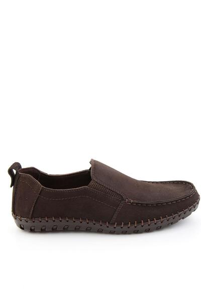 Bambi Чоловіче повсякденне взуття з натуральної шкіри кольору кави E01900400201