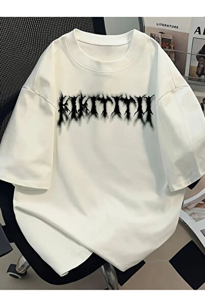 ZEMLİYA Tricou unisex supradimensionat cu imprimeu grafic – Croială lejeră pe...