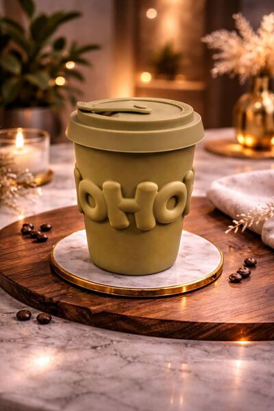 YzHome Acar Porcelain Mug Cup with Silicone Cover Coffee Tea Office Cup 400ml
