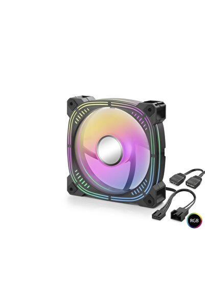 naque Case Fan 3. Nesil Argb 12 cm - Black Nd2656