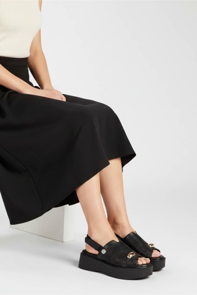 Mammamia Kadın Deri Sandalet D26YS-2920