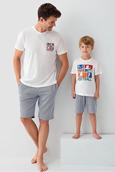 Rolypoly Father & Son Shorts Set, (Sold Separately), 100% Cotton, Short Sleev...