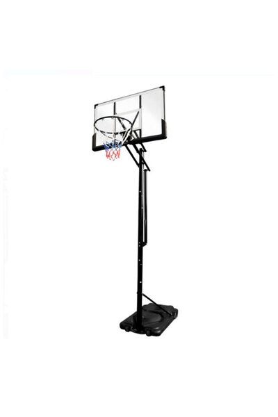 Eurobasket MarketSport Outdoor Basketball System with Panel and Hoop