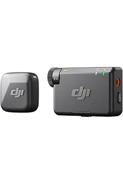 DJI Mic Mini (1TX+1RX), Ultralight, Detail-Rich Audio, Noise Cancelling, Auto...