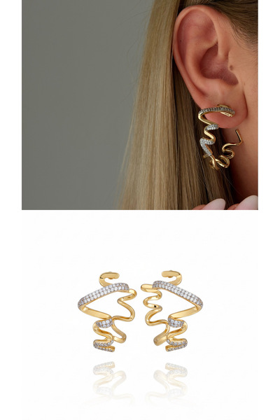 HeyYou Jewelry Mers model küpe