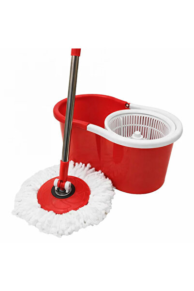 GENERAL'S Small plastic spin mop set with wringing bucket