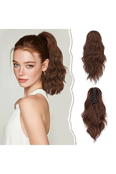 Dotail Sofeiyan clip-on hair extension, wavy look, clamp attachment, length 3...