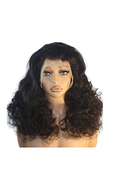 GOLEN Hair 20-Inch Bouncy Curls Human Hair Wig – 100% Human Hair Curly Wig
