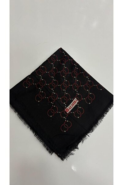 LORENDA Desenli Flamlı Yazma Eşarp