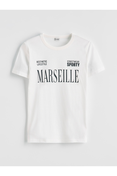 LC Waikiki Tricou de băieți cu mânecă scurtă imprimat