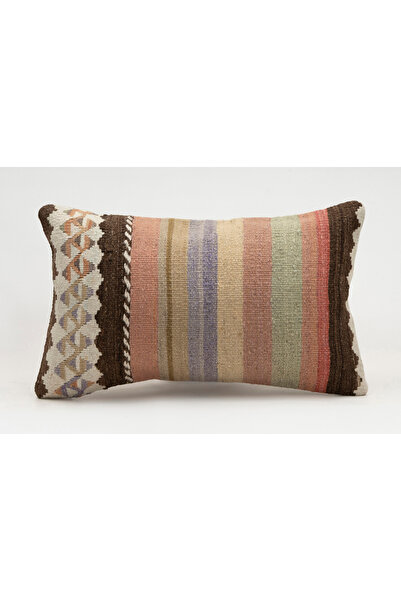 Kilim Whole Sale Vintage Throw Pillow Cover Made from Handmade Rug, Wool, 30X...