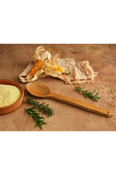 Hedisam 29 cm Luxury Wood Spoon Made from Varnished Hornbeam – Professional S...