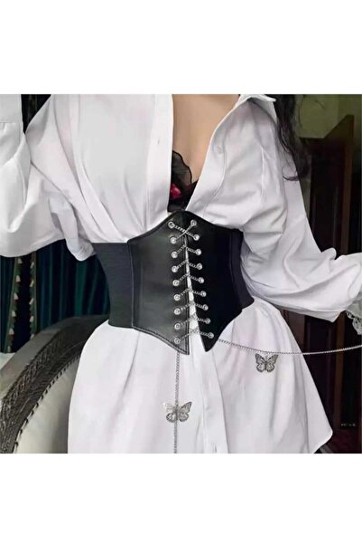 beltavora kelebekli korse kemer