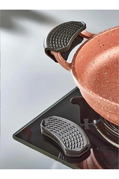 HB LİFE 1 adetYanmaz Yapışmaz Silikon Tencere Tava Tutacağı | Sahan ve Kulp S...