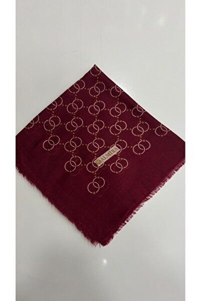 LORENDA Desenli Flamlı Yazma Eşarp